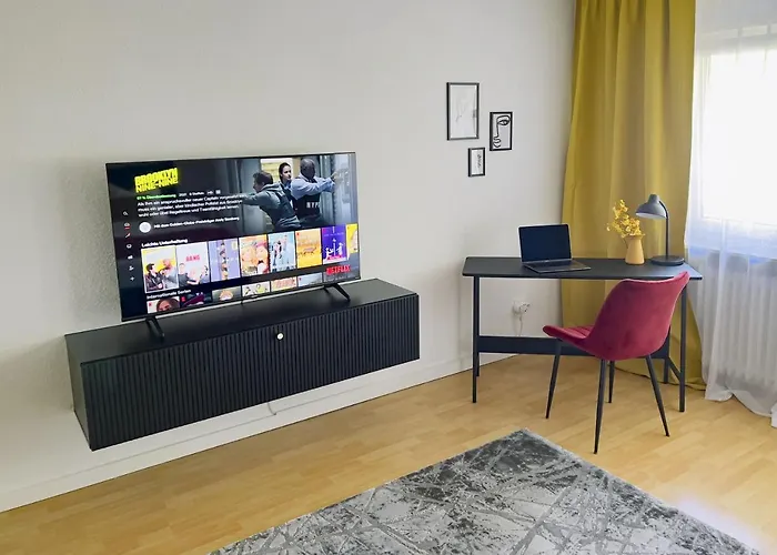 M&d Naehe Volkspark Mit Balkon - Netflix - Kueche Appartement Kaiserslautern