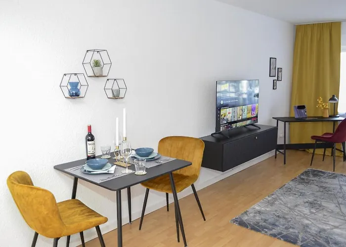 M&d Naehe Volkspark Mit Balkon - Netflix - Kueche Appartement *
