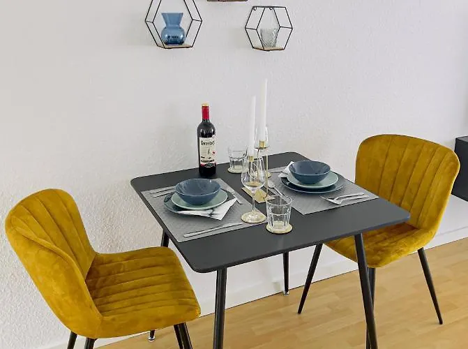 Appartement M&d Naehe Volkspark Mit Balkon - Netflix - Kueche